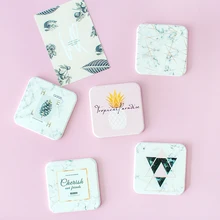 Nordic простой диатомовых грязи каботажное судно Подложка для мыла диатомовая земля водопоглощение теплоизоляция каботажное судно на нескользящей подошве для ванной комнаты мыльница Q08