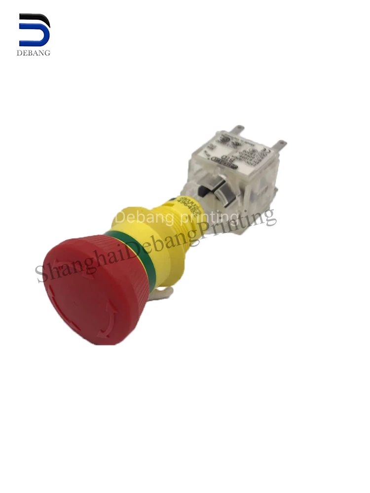 

A1.444.9134 HD Original Factory Emergency Stop Switch RAFI Taster HD Offset Machine Parts