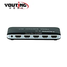 

YOUTING HDMI 2.0v Switcher 4x1 4K60hz UHD HDCP2.2 4 ports hdmi switch
