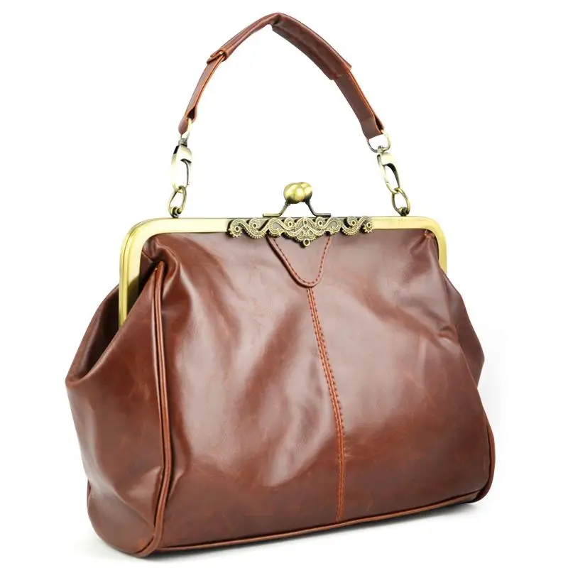 10* Ретро Дамская сумка через плечо сумка-портфель