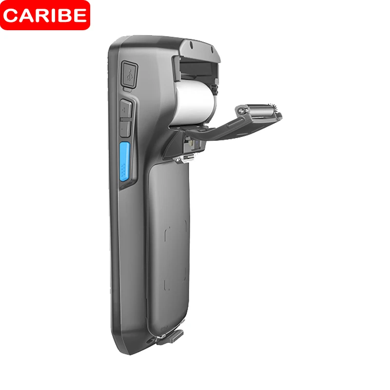  Caribe PL-50L mobile computer android pda wifi 2d bluetooth barcode scanner and GPS printer UHF RFI