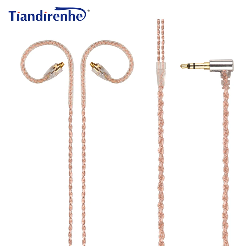Upgrade HIFI MMCX Cable for Shure SE215 SE535 SE846 SE425 Earphone Headphone Replaceable Wire for iPhone xiaomi Android IOS mp3