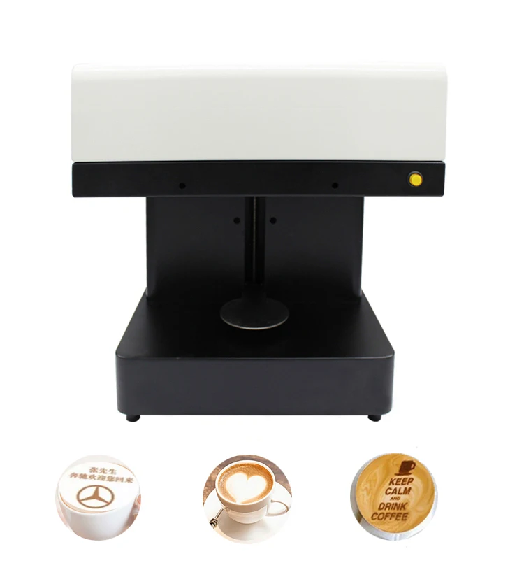 Lxhcoody Автоматический Кофе принтер латте арт кофе принтер одна чашка селфи принтер машина для кофейной печати с съедобными чернилами