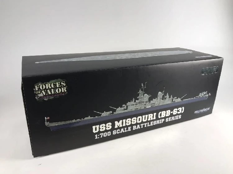 FOV 1/700 Scale USS Миссури BB-6" Mighty Mo" "Большой МО" Lowa-класс линкор литья под давлением Металл Военный корабль игрушка для коллекции