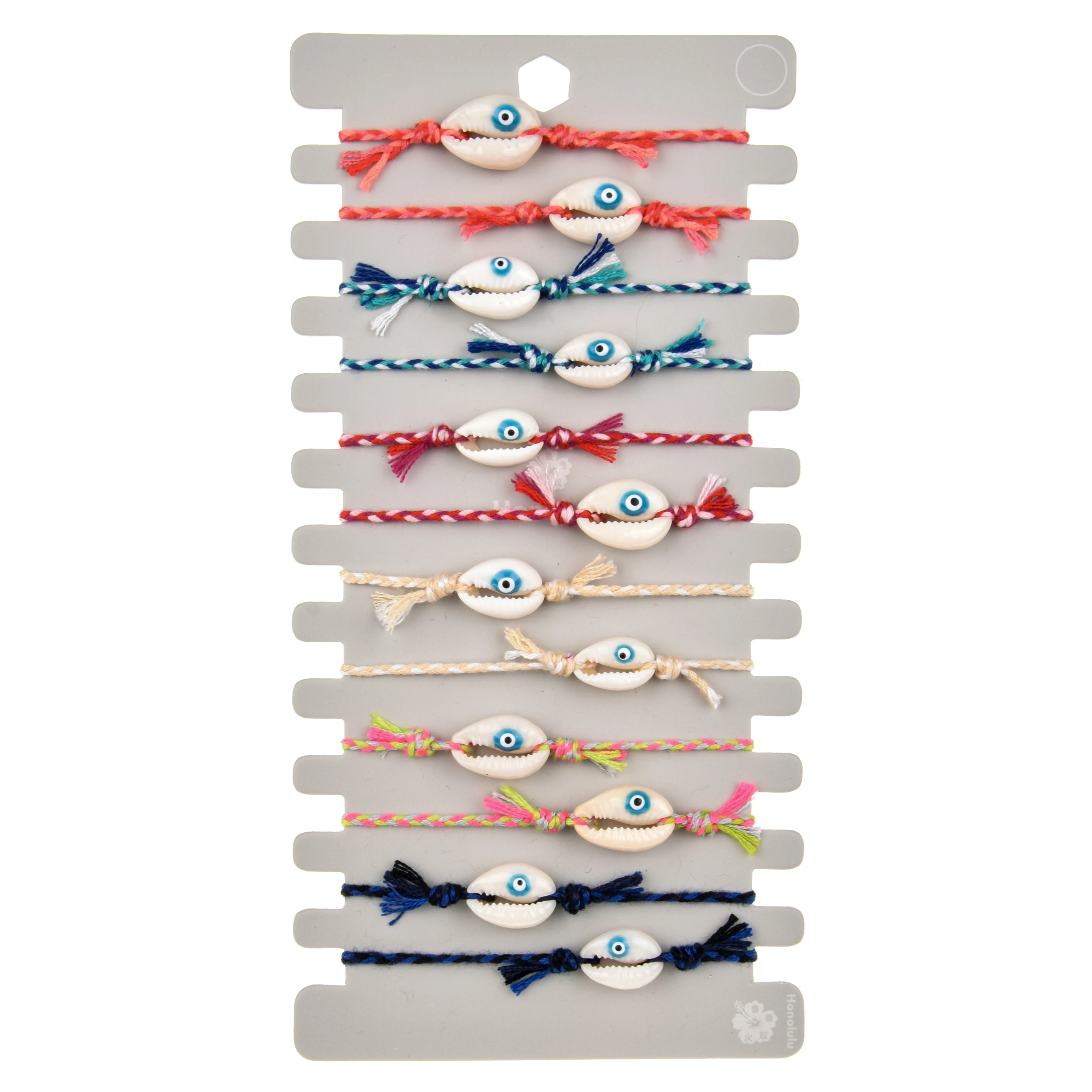 

Fashion Natural Shell Charm Bracelet Trendy Boho Friendship Adjustable Rope Chain Elastic Bracelet Bangles
