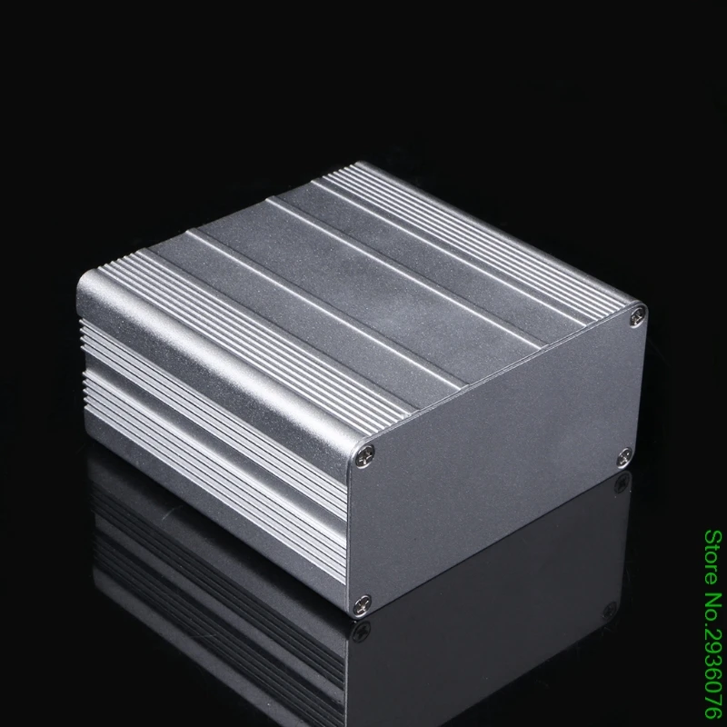 

New DIY Aluminum Enclosure Case Electronic Project PCB Instrument Box 100x100x50mm Drop Shipping