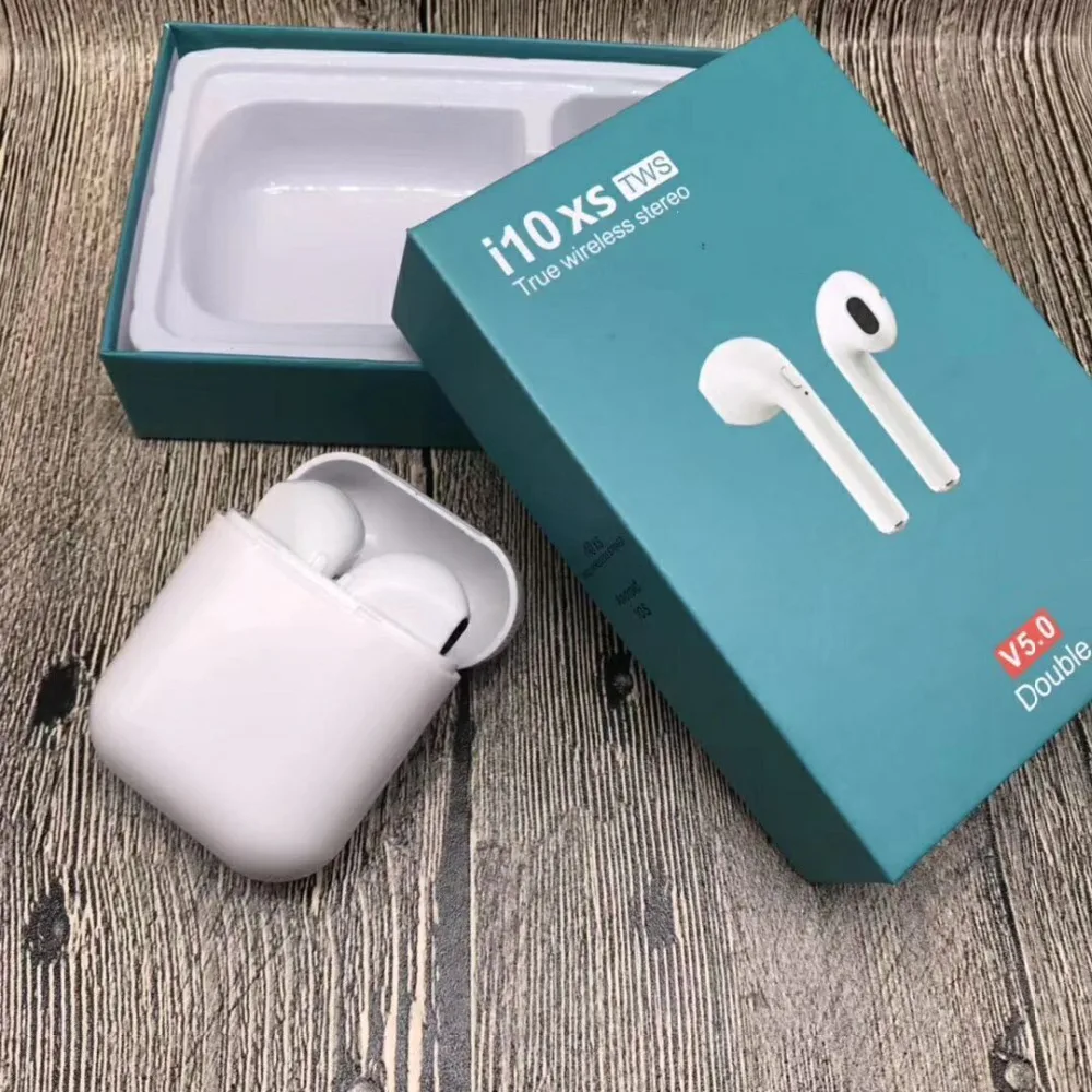 

I10-xs TWS Wireless Earphone Portable Bluetooth 5.0 Headset Earbud for iPhone Xiaomi Samsung Huawei Andriod phone