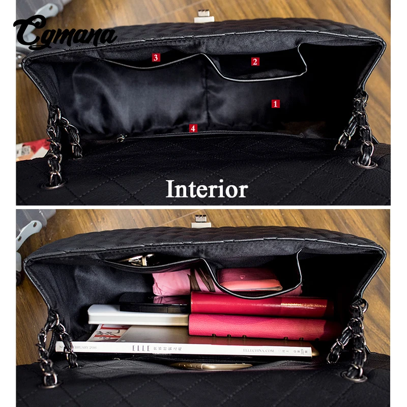 CGmana Large Capacity Bag 2018 Large Shoulder Bag Women Travel Bags Leather Pu Quilted Bag Female Luxury Handbags Bolsa Feminina CGmana Large Capacity Bag 2018 Large Shoulder Bag Women Travel Bags Leather Pu Quilted Bag Female Luxury Handbags Bolsa Feminina