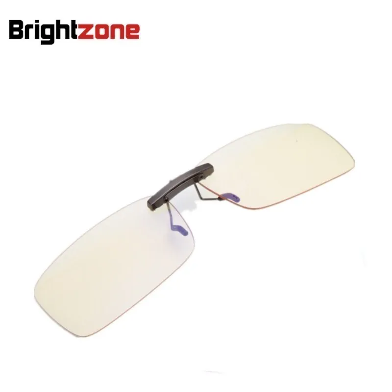 

2019 New Light-Yellow Anti-blue Light Computer Radiation Protection Blue Light Filter Gaming Working EyeWear Glasses Clip-on
