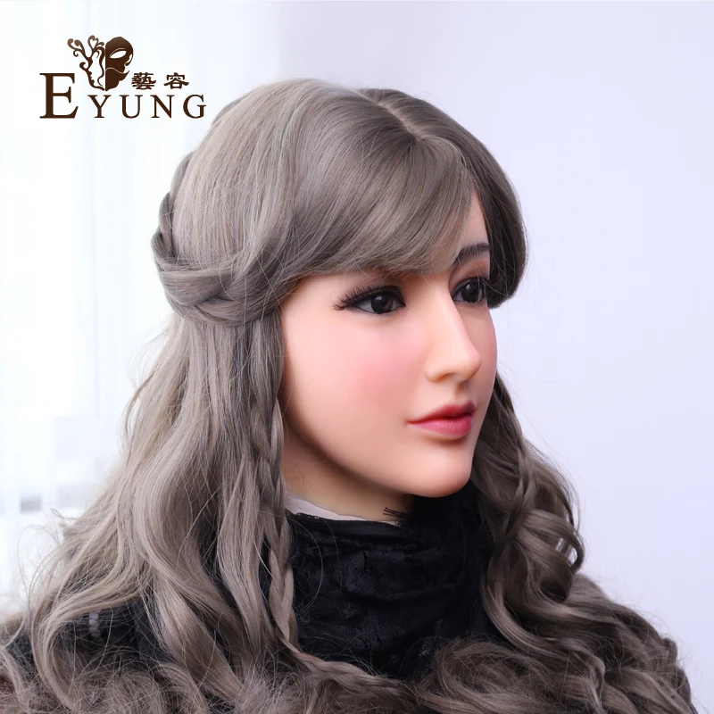 Маска для лица EYUNG silicone женская маска с полной головой Алисы Легкая макияжа