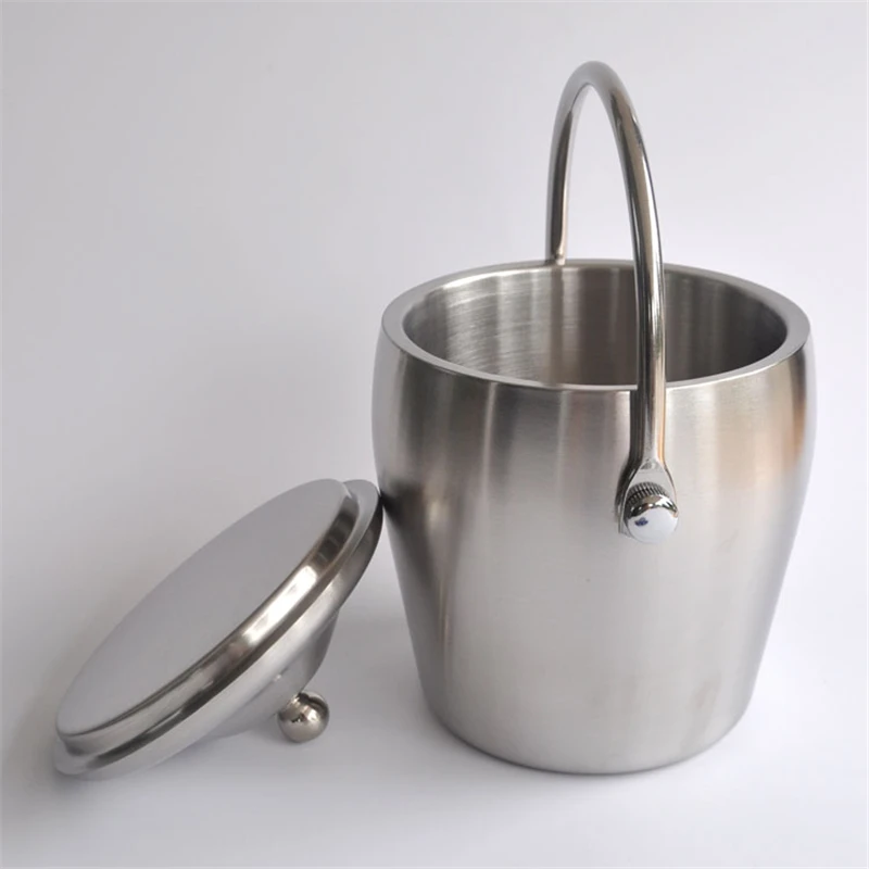 Buy Double stainless steel ice bucket / high quality