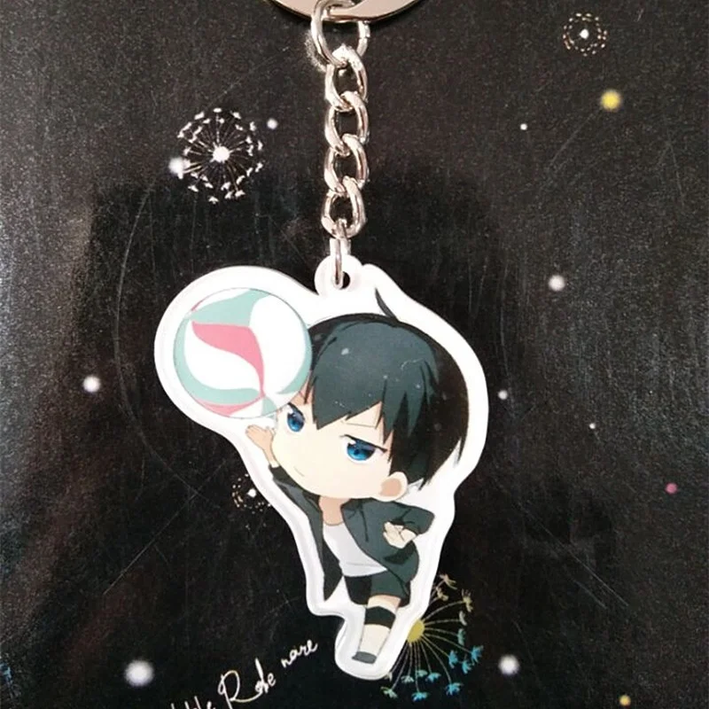 Новый Аниме haikyuu! Shoyo Hinata Tobio Kageyama Daichi Sawamura Oikawa подвеска Акриловый Брелок фигурка