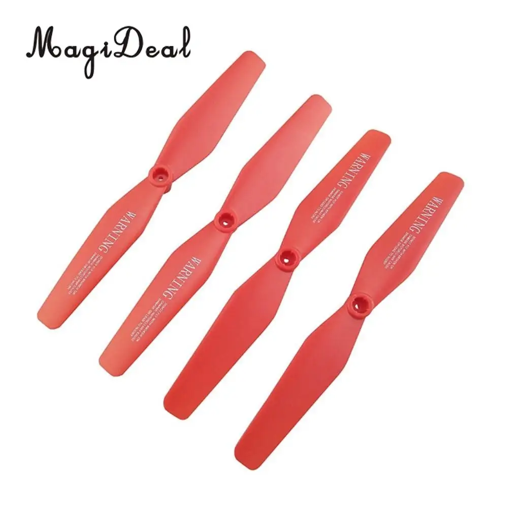 MagiDeal 4Pcs RC Quadcopter Parts Propeller Prop for VISUO XS809 XS809W XS809HW 8807 RC Helicopter Model Protective Protector