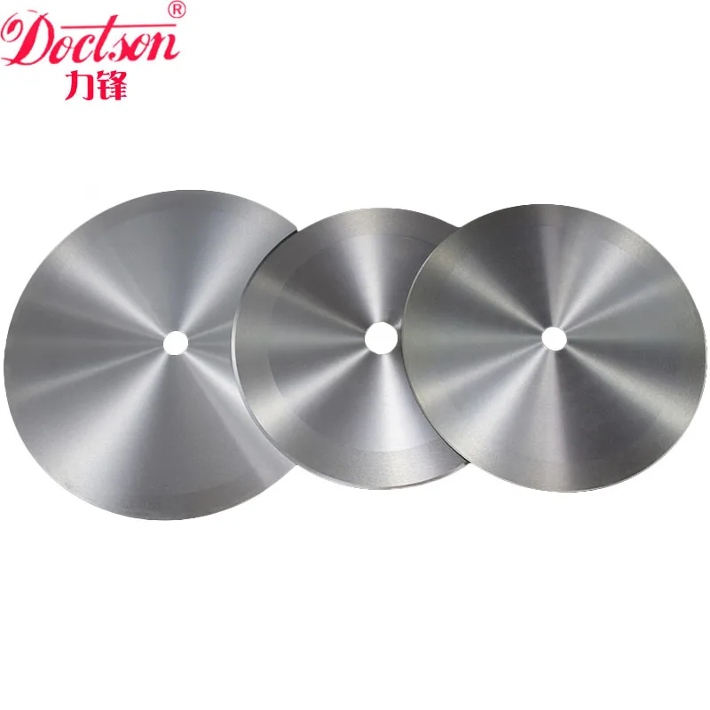 Paper tube cut blade plastic tube cutter high speed steel blade double sided sharp make bladd by customer requirement