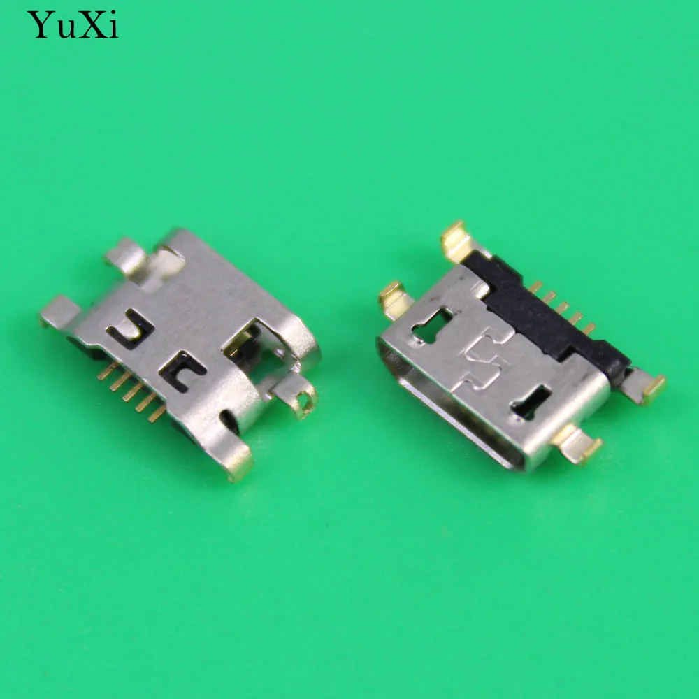 YuXi Micro mini USB гнездо разъема порта зарядки разъем для Lenovo A708t S890/для Alcatel 7040N/для HuaWei G7