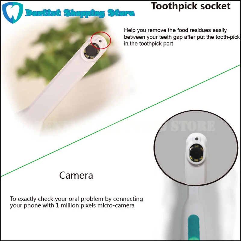  1 Mega pixels HD WiFi Wireless Dental Intraoral Oral Camera For IOS Android Windows