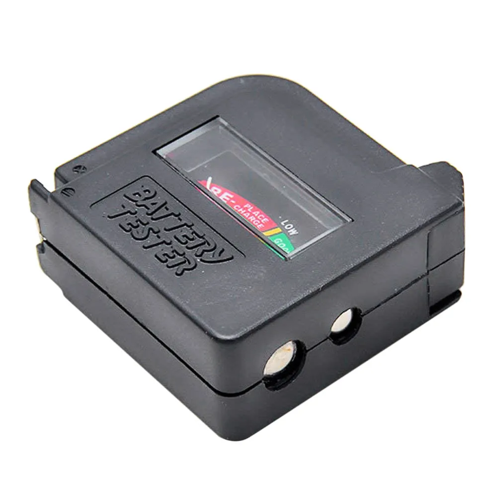 GGATC Indicator Universal Battery Cell Tester AA AAA C/D 9V Volt Button Checker testing Capacity Of Your Battery Travel Battery