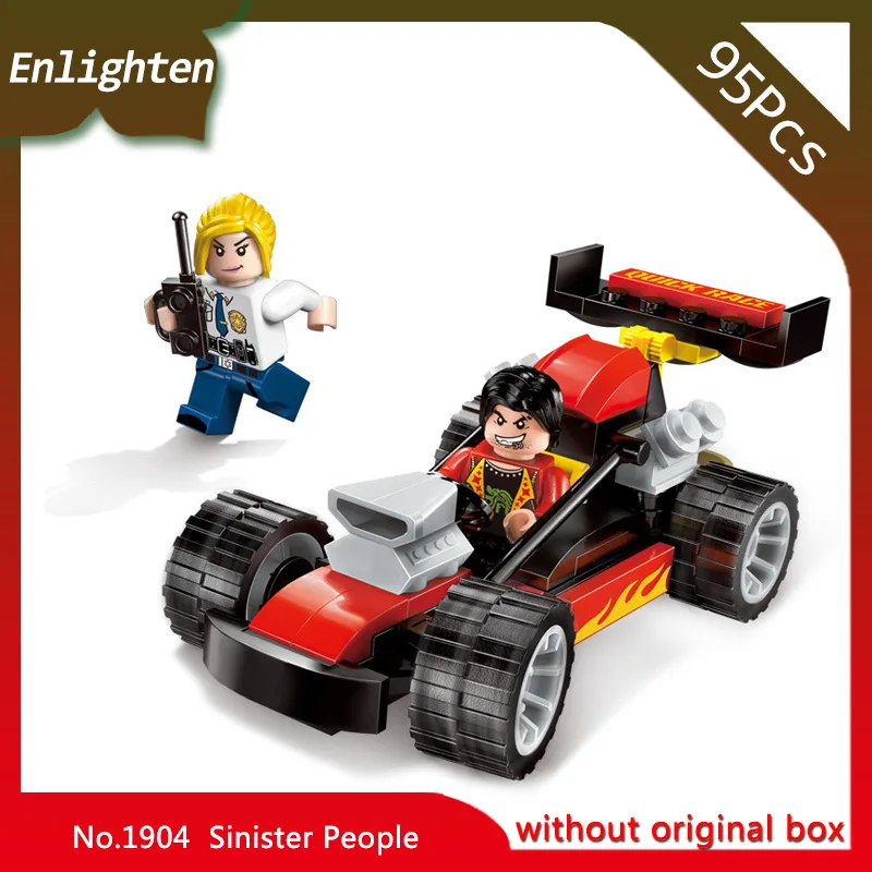 

Enlighten 1904 95pcs Police series Sinful person Building Blocks Bricks Kids Toys Gift Compatible with Legoings