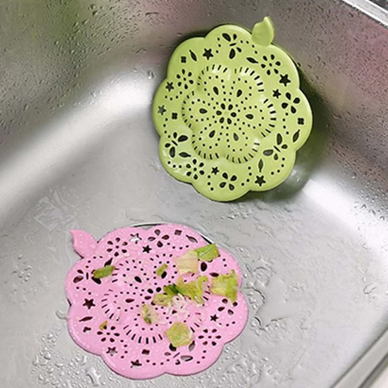 Flower Type Anti displacement Drain Filter Bathroom Kitchen Sink Drain
