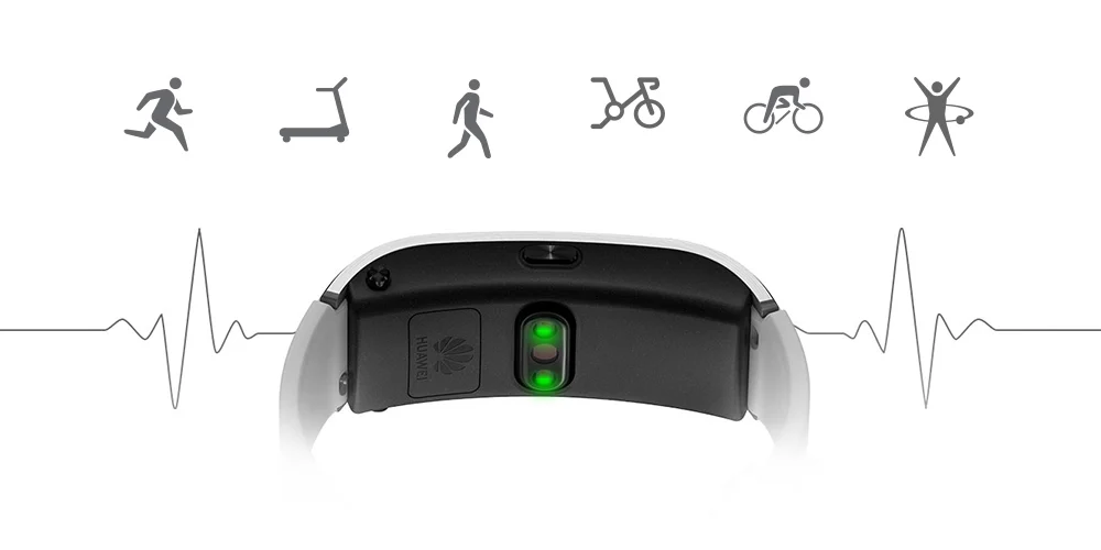 Original Huawei TalkBand B5 Talk Band B5 Bluetooth Band Smart Bracelet Sports Wristbands Touch AMOLED Screen Call Earphone (3)