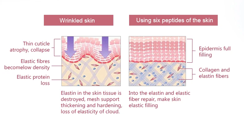 Vera + Colágeno Soro do Enrugamento para o Creme Anti-envelhecimento dos Produtos dos Cuidados com a Pele da Cara Pces Peptides Rejuvenescimento Anti 10 9 anti soro do enrugamento para o creme