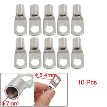 

10 Pcs 25mm2 Wire Size Copper Cable Lug Connecting Nose Free shipping