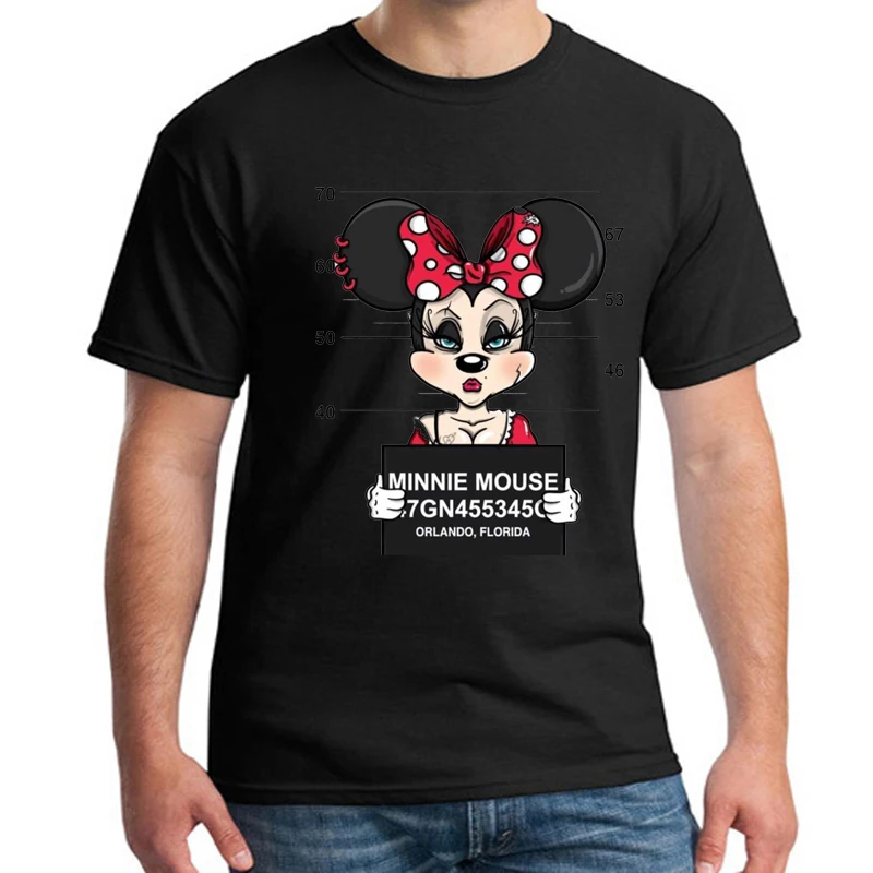 Купить Мужская футболка с принтом Микки Мауса, футболки с Микки Маусом ...