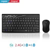 Rapoo – clavier et souris sans fil silencieux multi-mode, connexion Bluetooth et 2.4 ghz, 3 appareils pour ordinateur/téléphone/Mac ► Photo 1/6