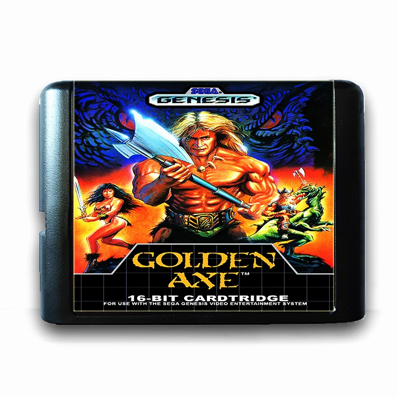Golden Axe для 16 битной игровой карты Sega MD Mega Drive видеоигровой консоли Genesis PAL USA