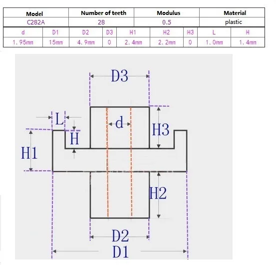 10 шт. K070Y C282A мини Пластик Корона Шестерни модель DIY игрушки Робот Запчасти высокое качество на продажу