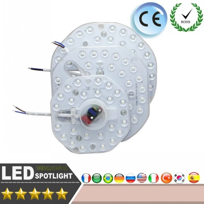 Светодиодный потолочный модуль AC 220V15W 20 Вт 30 непосредственно светодиодные фонари