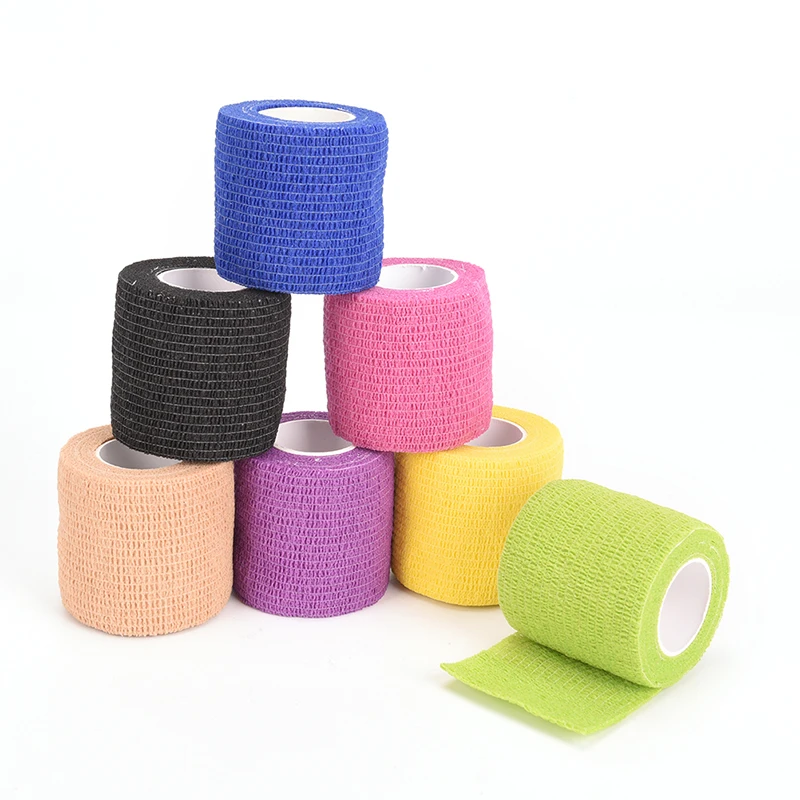 

2 Pcs/set Self Adhesive Ankle Finger Muscles Care Non-woven Fabrics Wrist Support Medical Bandage