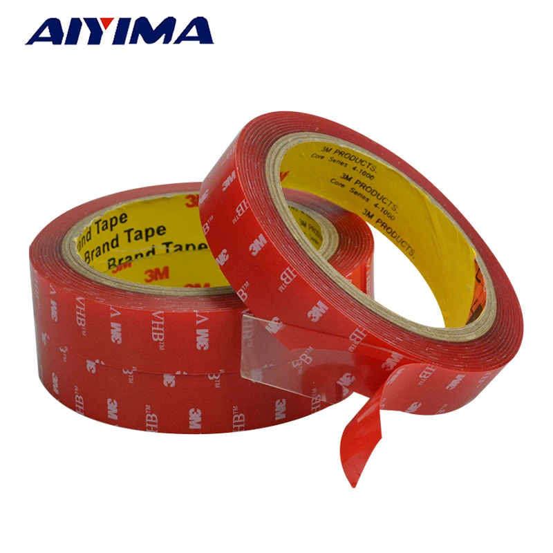 3M Strong Acrylic Adhesive Film 5 20Mm 3M4910Vhb Double Sided Tape For Glass High Temperature Resistant Non Trace huismerk kopen in de aanbieding 3M Strong Acrylic Adhesive Film 5 20Mm 3M4910Vhb Double Sided Tape For Glass High Temperature Resistant Non Trace huismerk kopen in de aanbieding