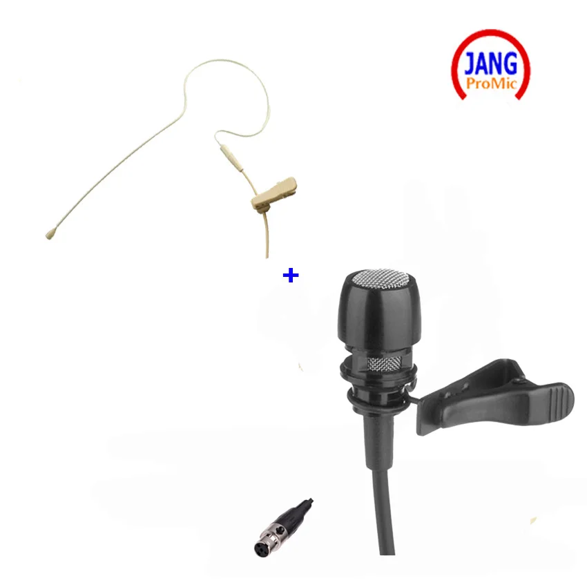 Earclip الميكروفون lavalier microfone المهنية المكثف ل shure نظام الارسال اللاسلكي xlr 4pin مصغرة mickrofon