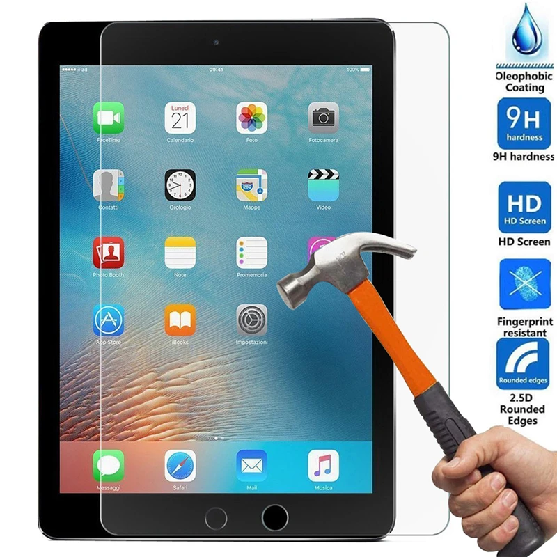 9 H HD 7/10 5/12 дюймов протектор экрана из закаленного стекла для планшета iPad Pro пленка