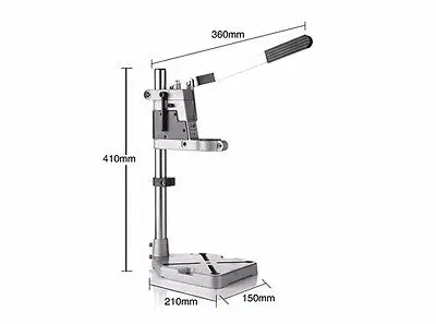 Одинарная электрическая дрель держатель кронштейн Dremel Grinder rack зажим со стойкой шлифовальные станки аксессуары для деревообработки