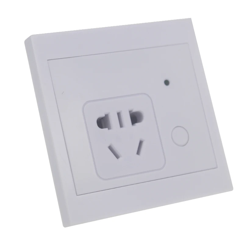 

WIFI Wireless Remote Control Smart Wall Socket Phone APP Remote Control Home Timer Switch 86 Universal 220V Wall Switch Socket