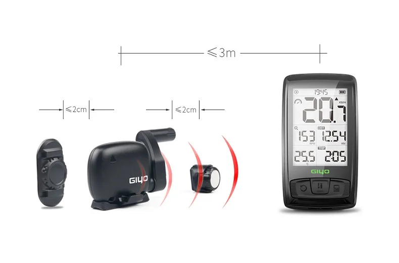 Велосипедный водонепроницаемый велосипед компьютер беспроводной секундомер зарядка через usb Bluetooth caddence/датчик скорости велосипедный измеритель скорости
