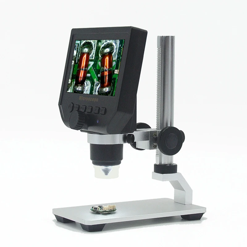 Working Distance 1-500X HD USB Digital Electronic Microscope for PCB Repair