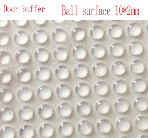 8*3 ball suface buffer,anti slip adhesive pads,glass door pads