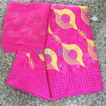 Bazin riche getzner coton africain blanc модная африканская Женская Вышивка bazin riche ткань с бусинами и камнями 5+ 2 ярда/лот