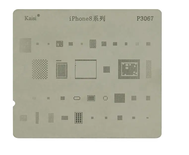 filler rod in welding High quality BGA Reballing Stencil dedicate kit for iPhone5 5s 6 6S 7 8 X  XS XR XS MAX Motherboard IC Chip Reballing stencils automatic welding helmet Welding & Soldering Supplies
