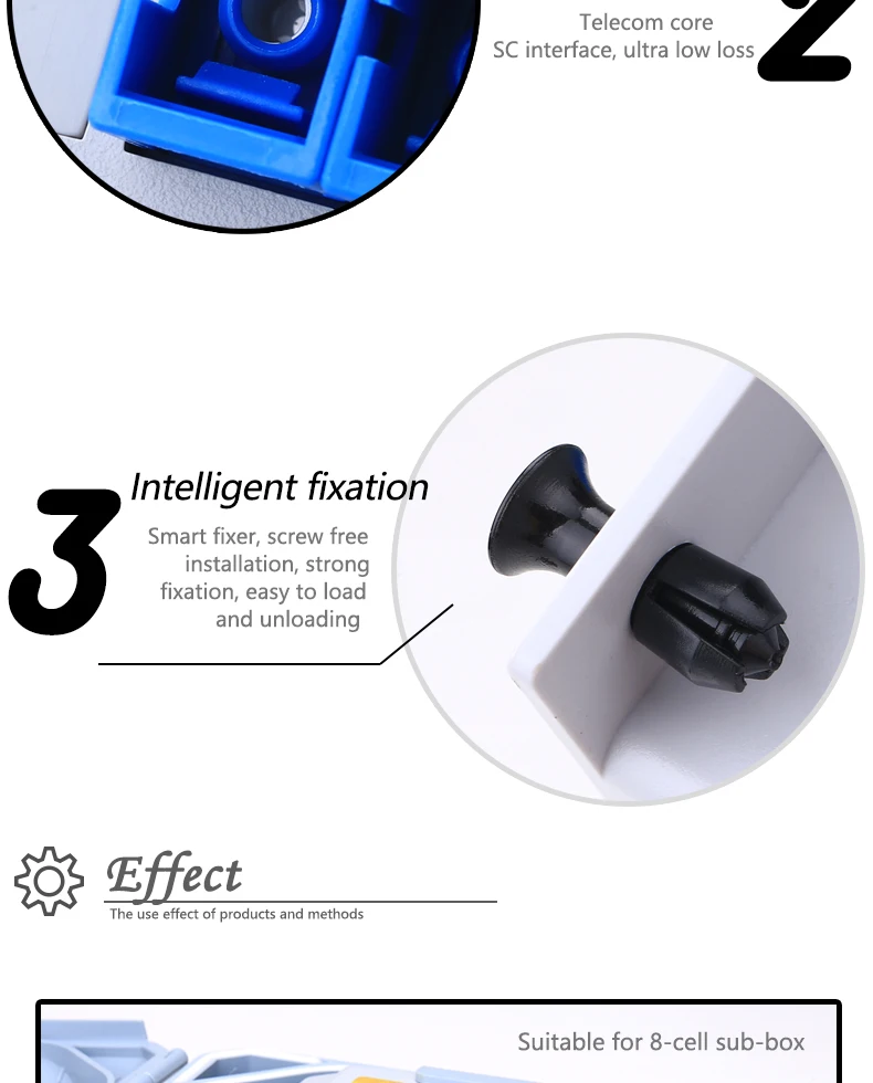 1X4 Splitter Fiber Optical Box 2