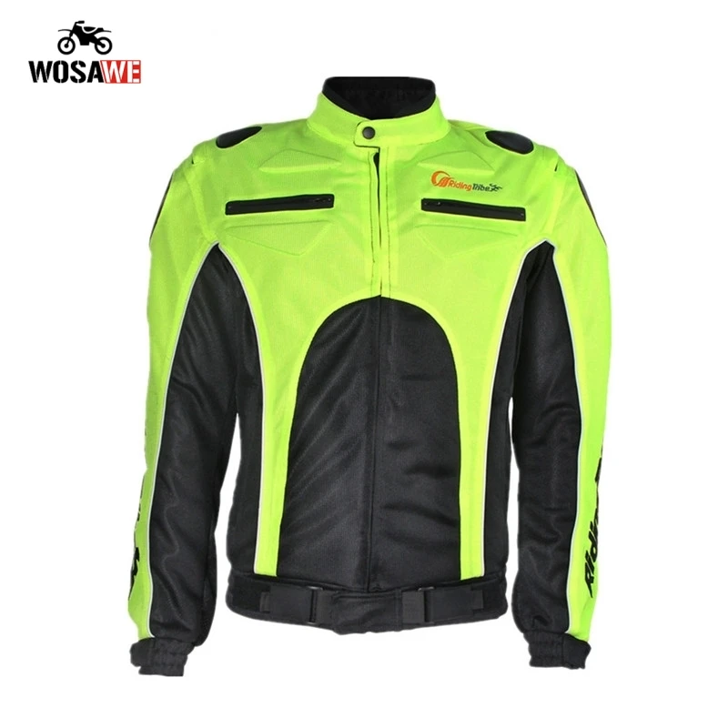 

RIDING TRIBE Motorcycle Jacket Riding Armor Motocross Off-road Racing Jacket Men Rider Clothing Motorbike Protector moto clothes