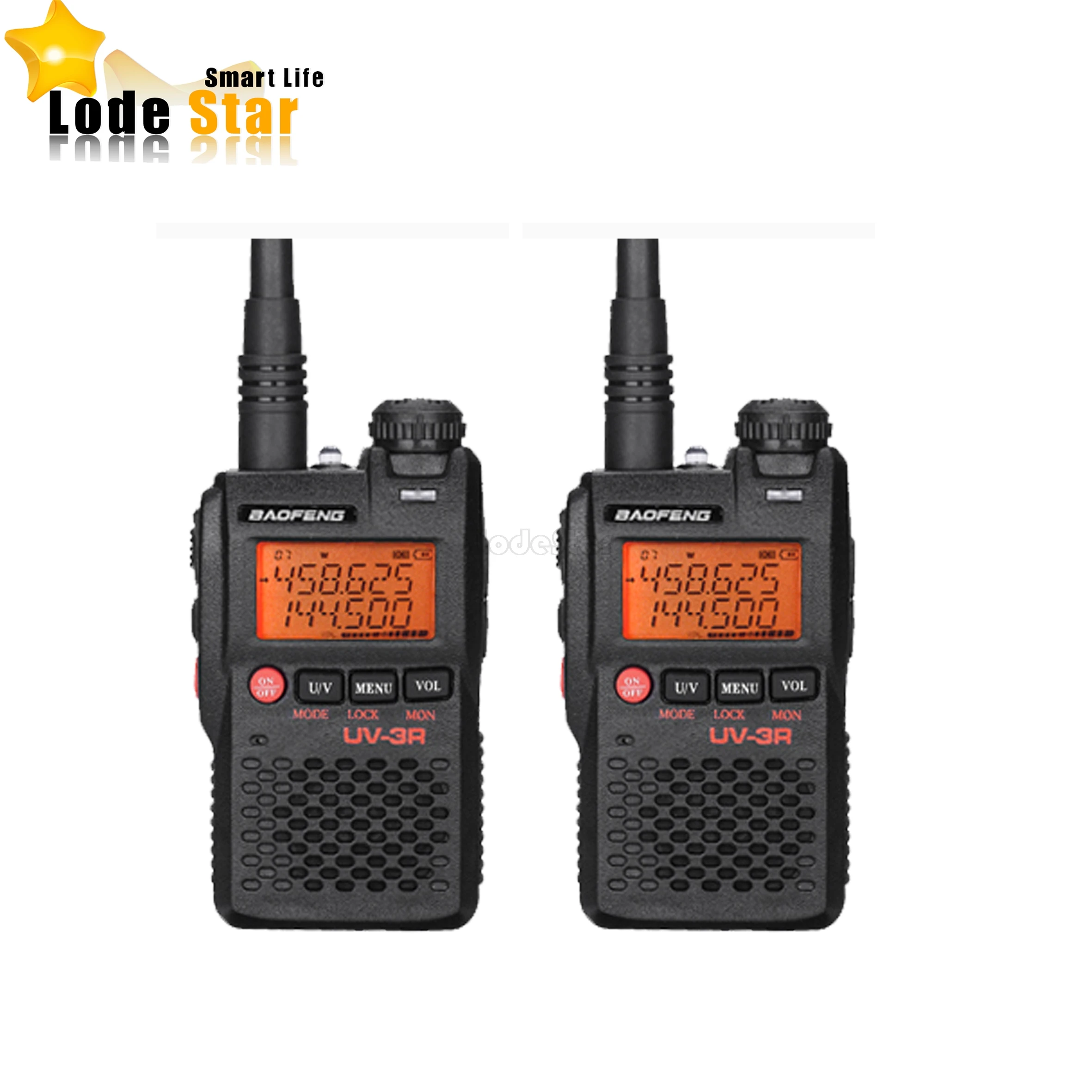 BaoFeng UV 3R Portable Two Way Radio UV3R MINI Walkie Talkie Dual band