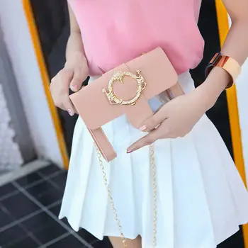 

Summer PVC Transparent Clear Clutch Bag Chain Tote Jelly Bag Shoulder Handbag