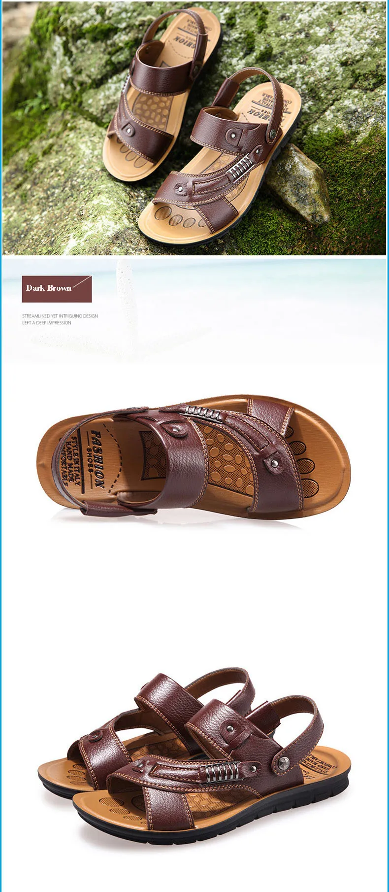 Mut-Mat/мужские сандалии новая летняя пляжная Мужская обувь для отдыха и путешествий повседневная обувь из натуральной кожи Большие размеры 38-48, мужская обувь
