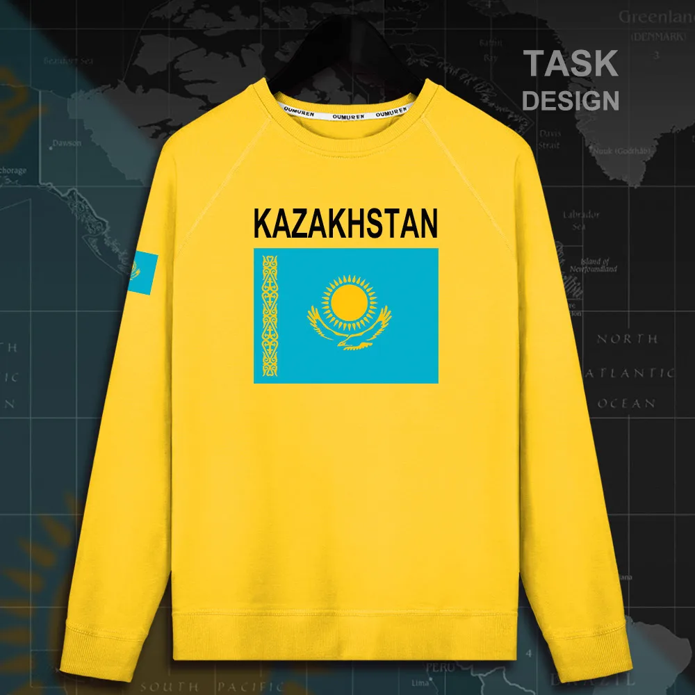 Kazakh KZ Kazakhstani KAZ мужская толстовка с капюшоном пуловеры Мужская уличная одежда