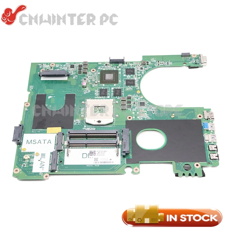 

NOKOTION DA0R09MB6H1 CN-0MPT5M MPT5M 0MPT5M For DELL 17R 7720 laptop motherboard GT650M 2GB HD4000 3D