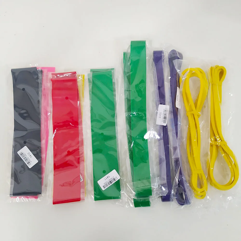 Yoga rubber resistance bands gum for fitness equipment exercise band workout pull rope stretch training pilates elastic expander